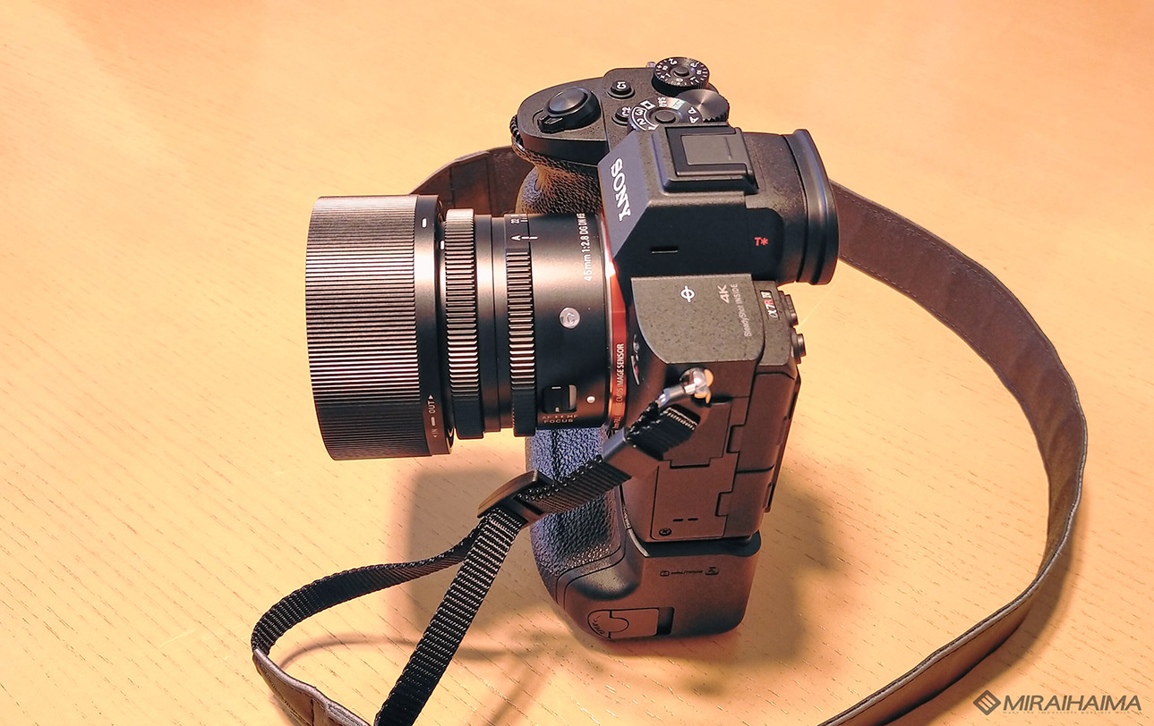 小さく軽い Sigma 45mm F2.8 DG DN Sony-E Mount をインプレッション。